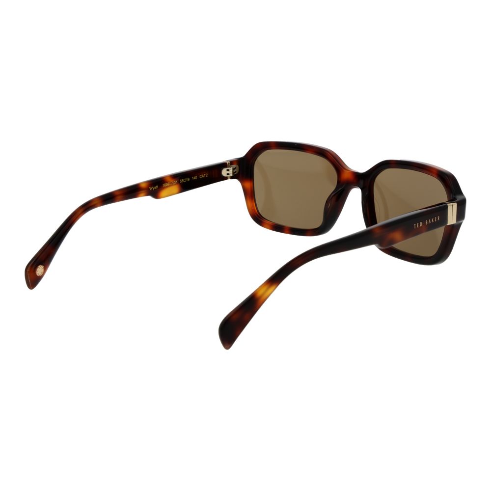 Ted Baker Braune Sonnenbrille aus Acetat