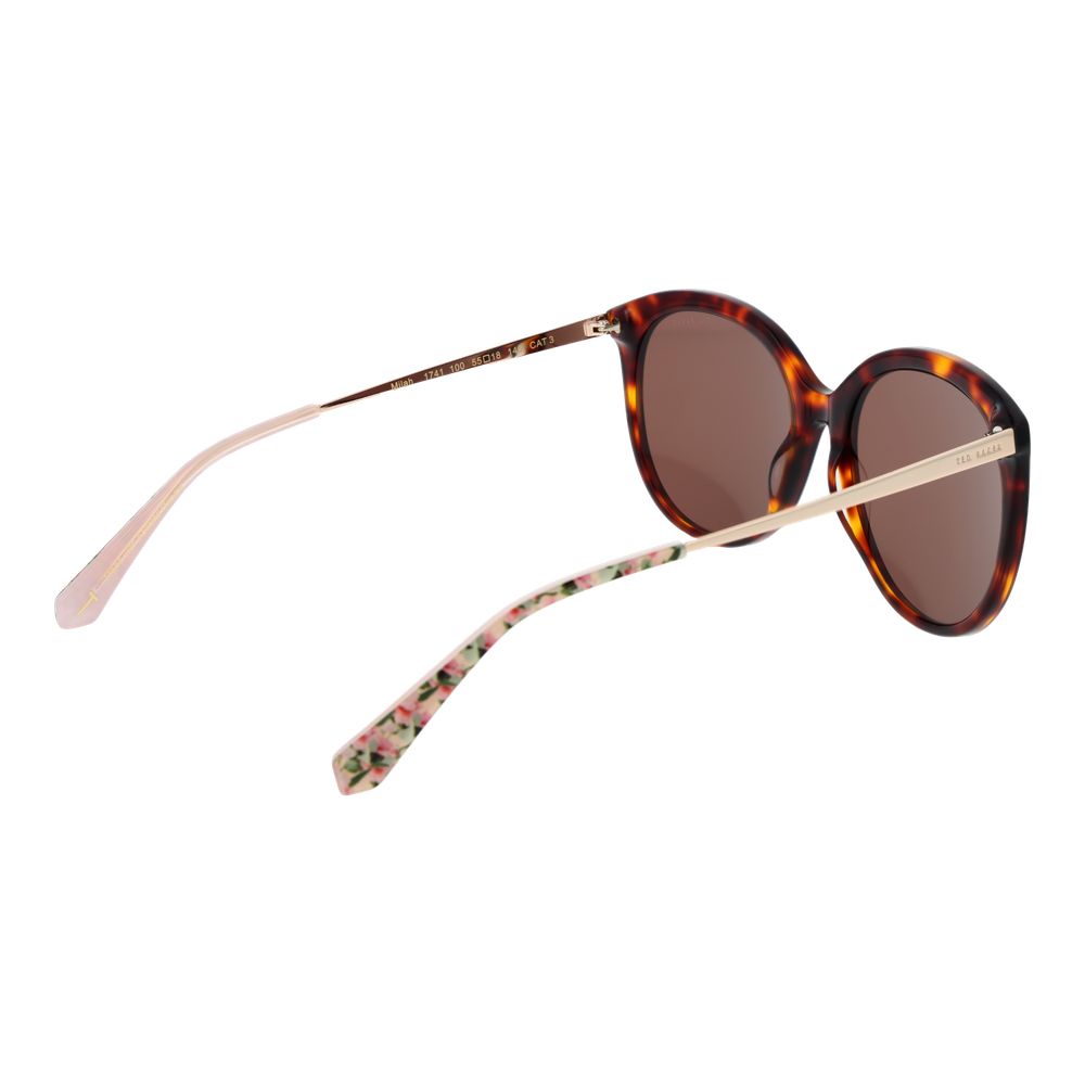 Ted Baker Braune Sonnenbrille aus Acetat