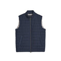 Herno Blaue Leinen-Weste