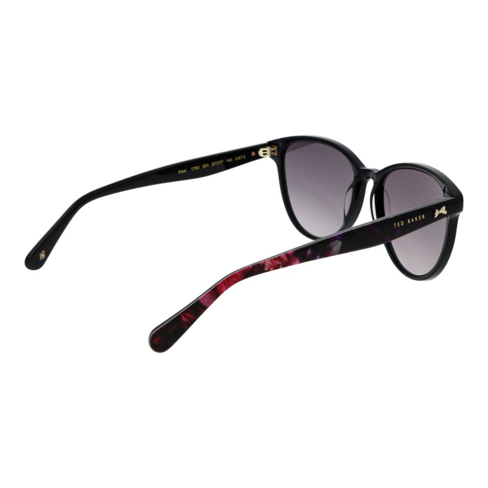 Ted Baker Schwarze Sonnenbrille aus Acetat
