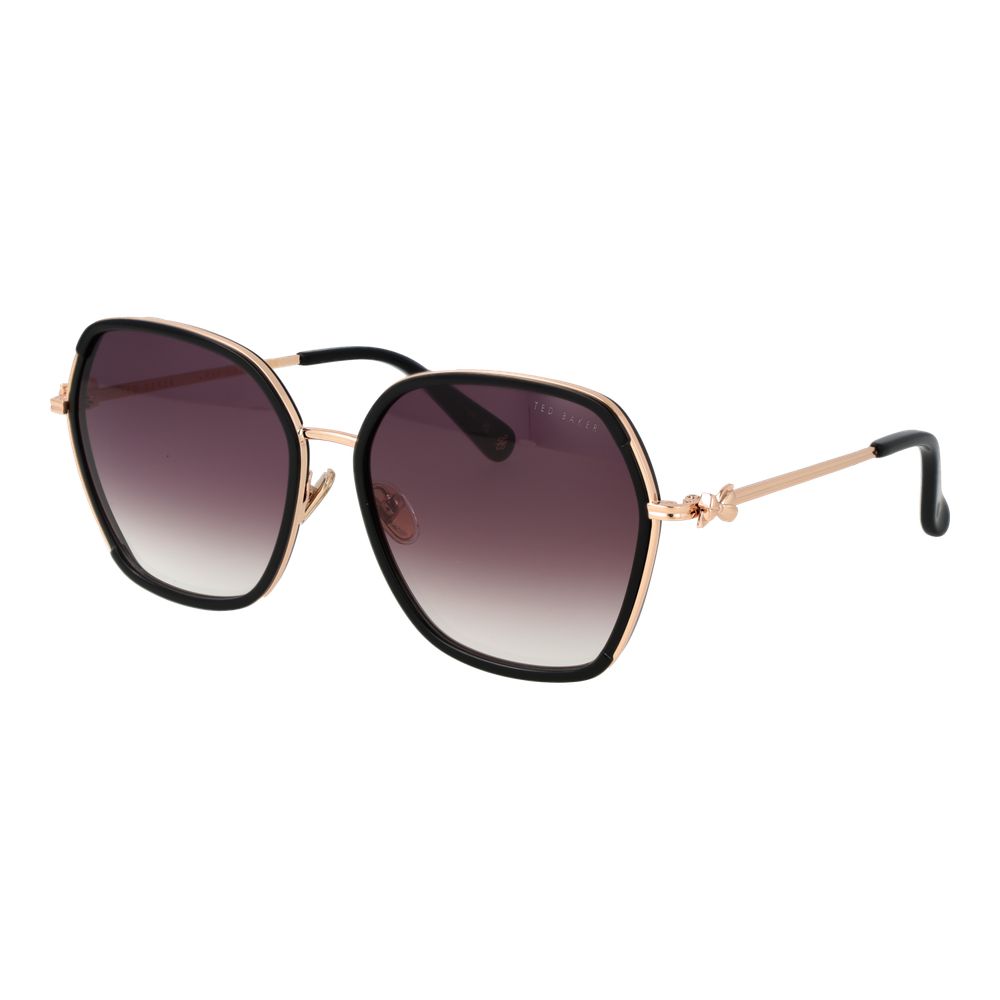 Ted Baker Schwarze Sonnenbrille aus Acetat