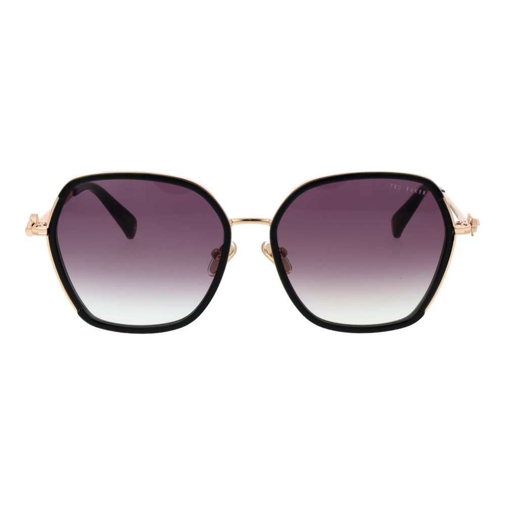 Ted Baker Schwarze Sonnenbrille aus Acetat