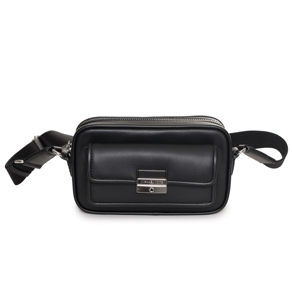 Michael Kors Gürteltasche aus schwarzem Leder