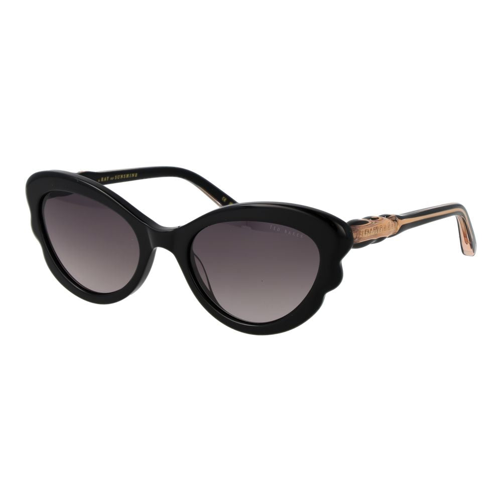 Ted Baker Schwarze Sonnenbrille aus Acetat