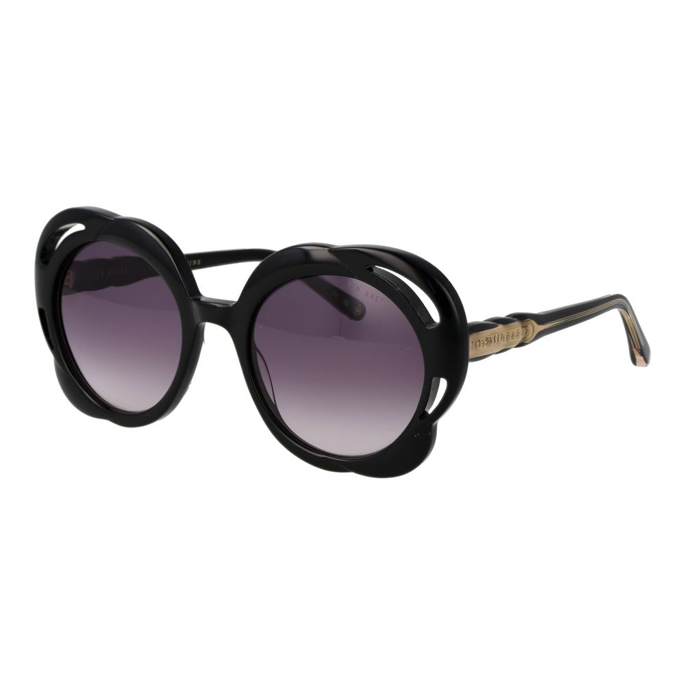 Ted Baker Schwarze Sonnenbrille aus Acetat