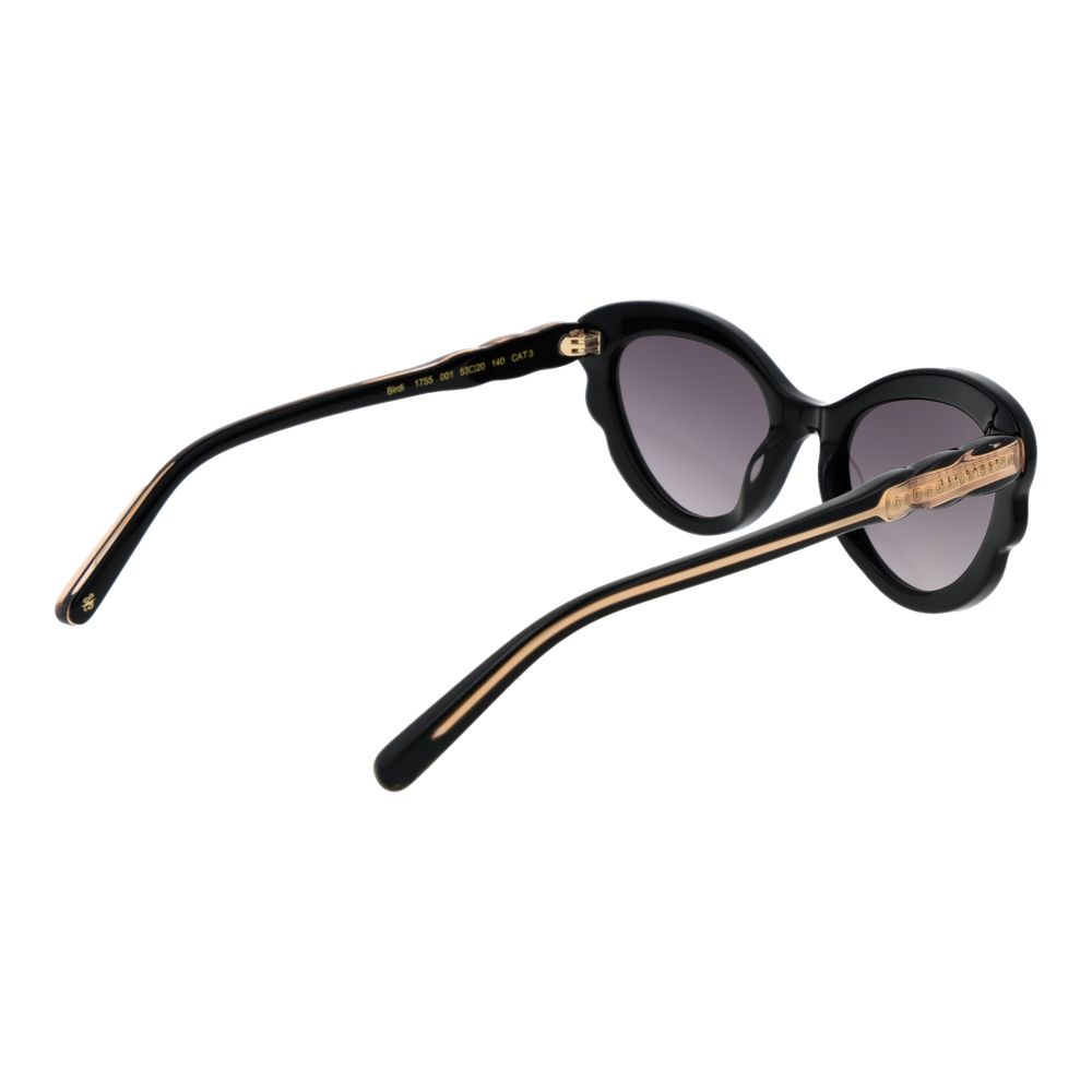 Ted Baker Schwarze Sonnenbrille aus Acetat
