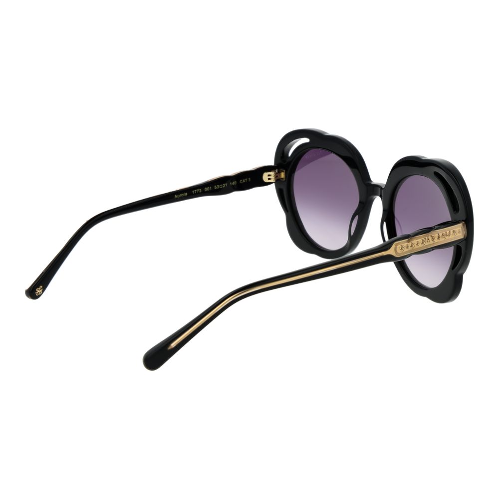 Ted Baker Schwarze Sonnenbrille aus Acetat