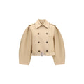 Ganni Beige Baumwolljacke