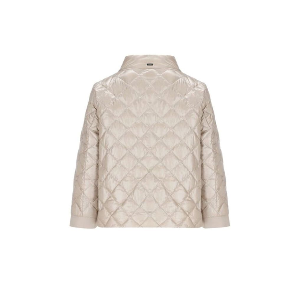 Herno Beige Polyamid Steppjacke