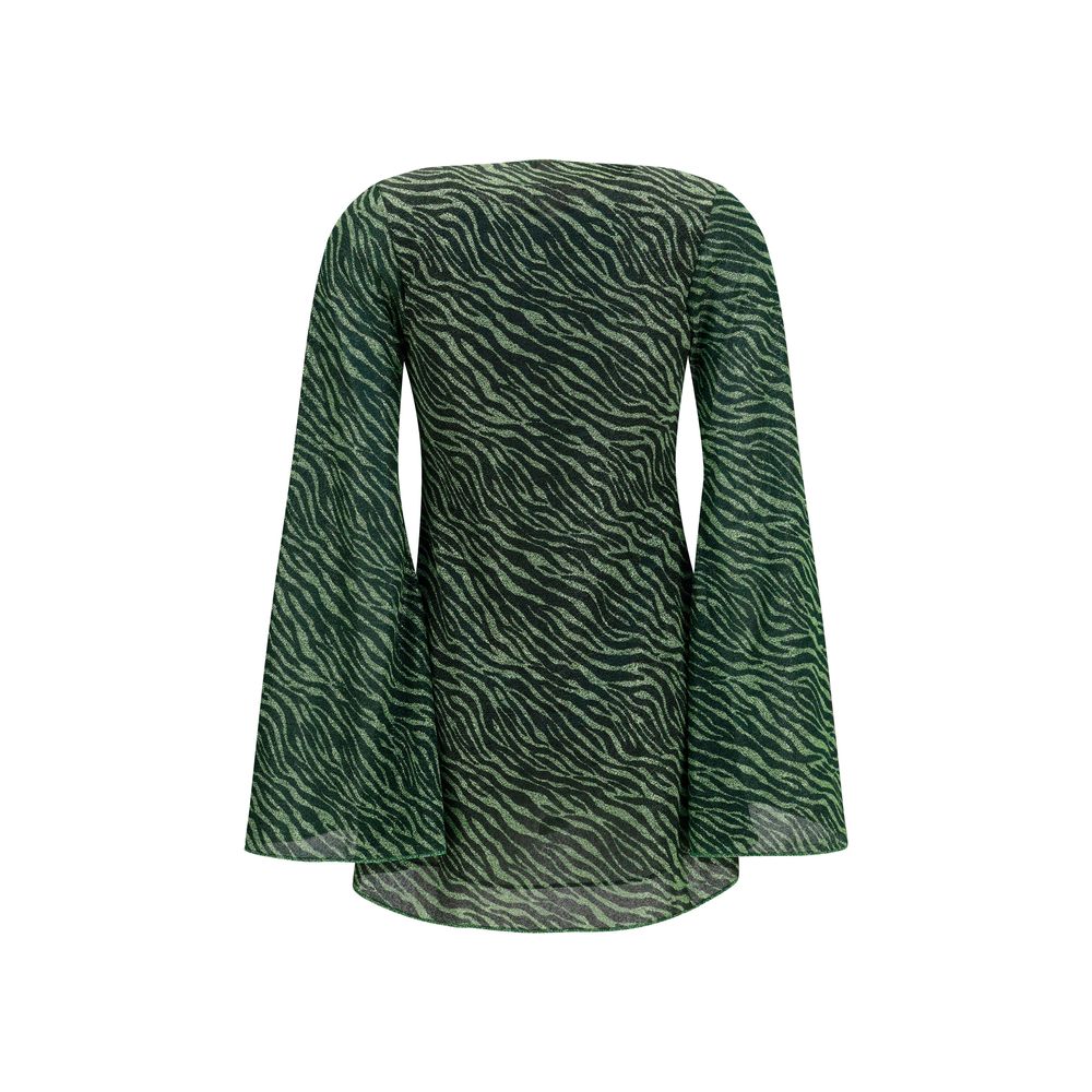 Oséree Zweifarbige Polyamid-Freizeitkleid