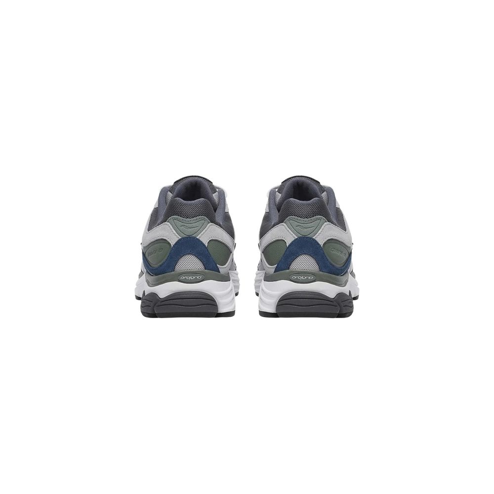 Saucony Graue synthetische Sportschuhe