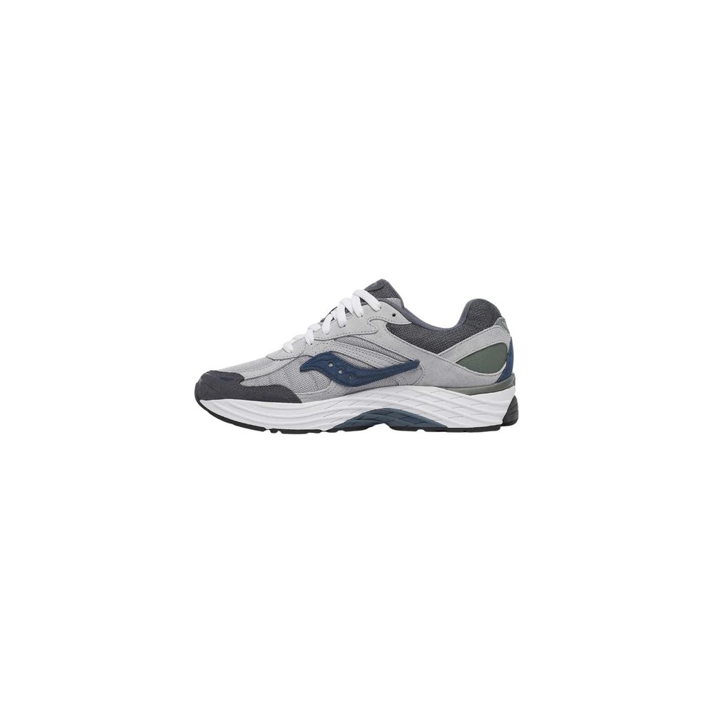 Saucony Graue synthetische Sportschuhe