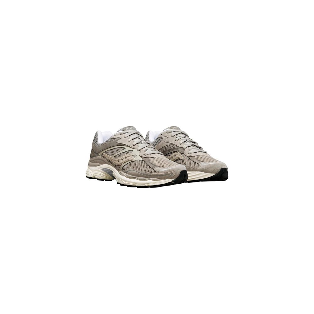 Saucony Graue synthetische Sportschuhe