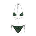 Oséree Grüner Polyamid-Bikini