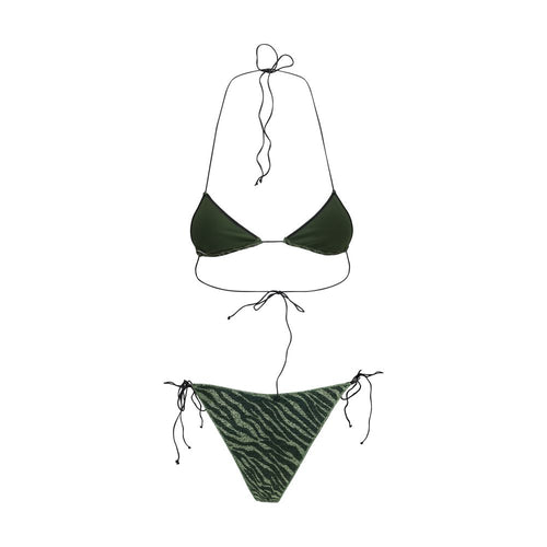Oséree Grüner Polyamid-Bikini