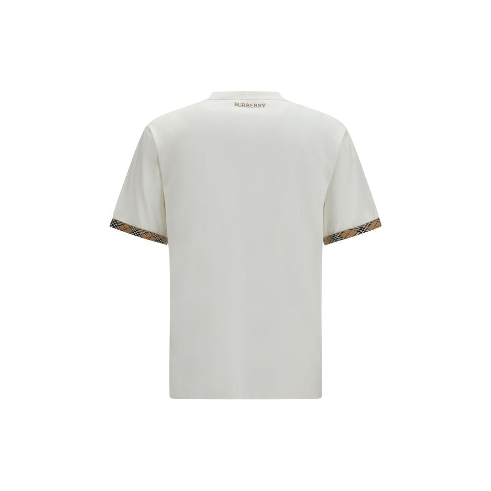 Burberry Weißes Baumwoll-T-Shirt