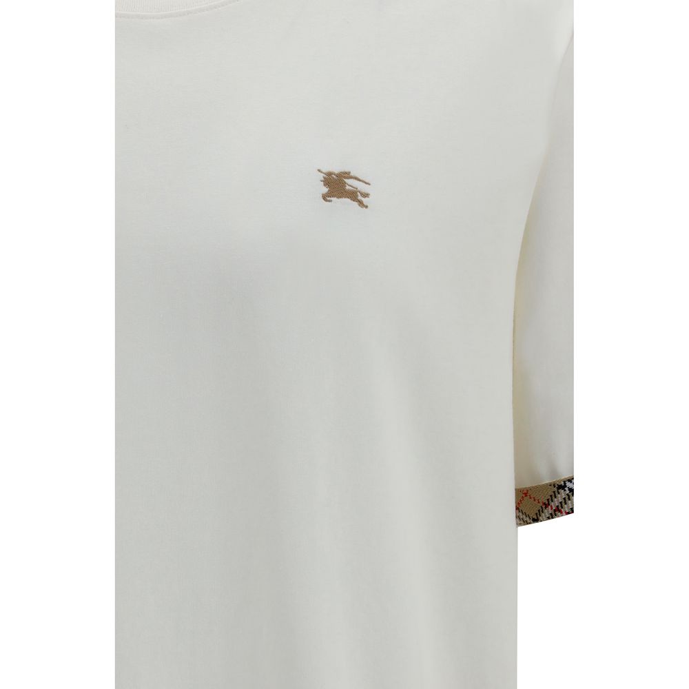 Burberry Weißes Baumwoll-T-Shirt