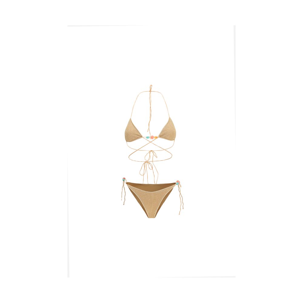 Oséree Gold Polyamid Bikini