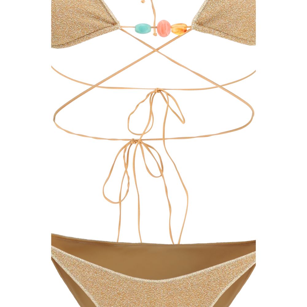 Oséree Gold Polyamid Bikini