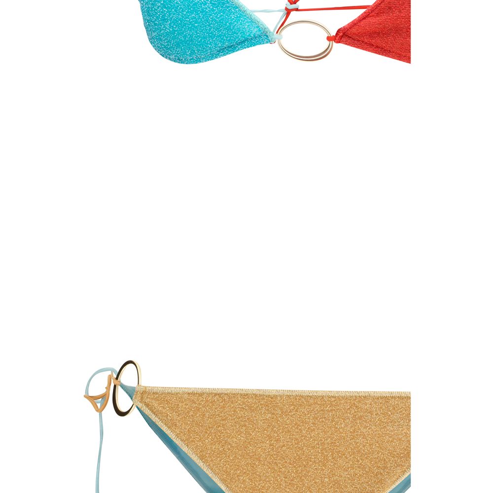 Oséree Mehrfarbiger Bikini aus Polyamid