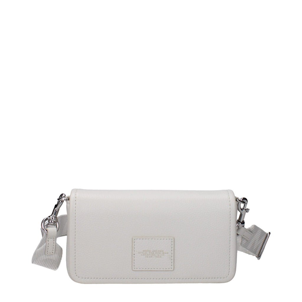 Marc Jacobs Weiße Leder Crossbody-Tasche