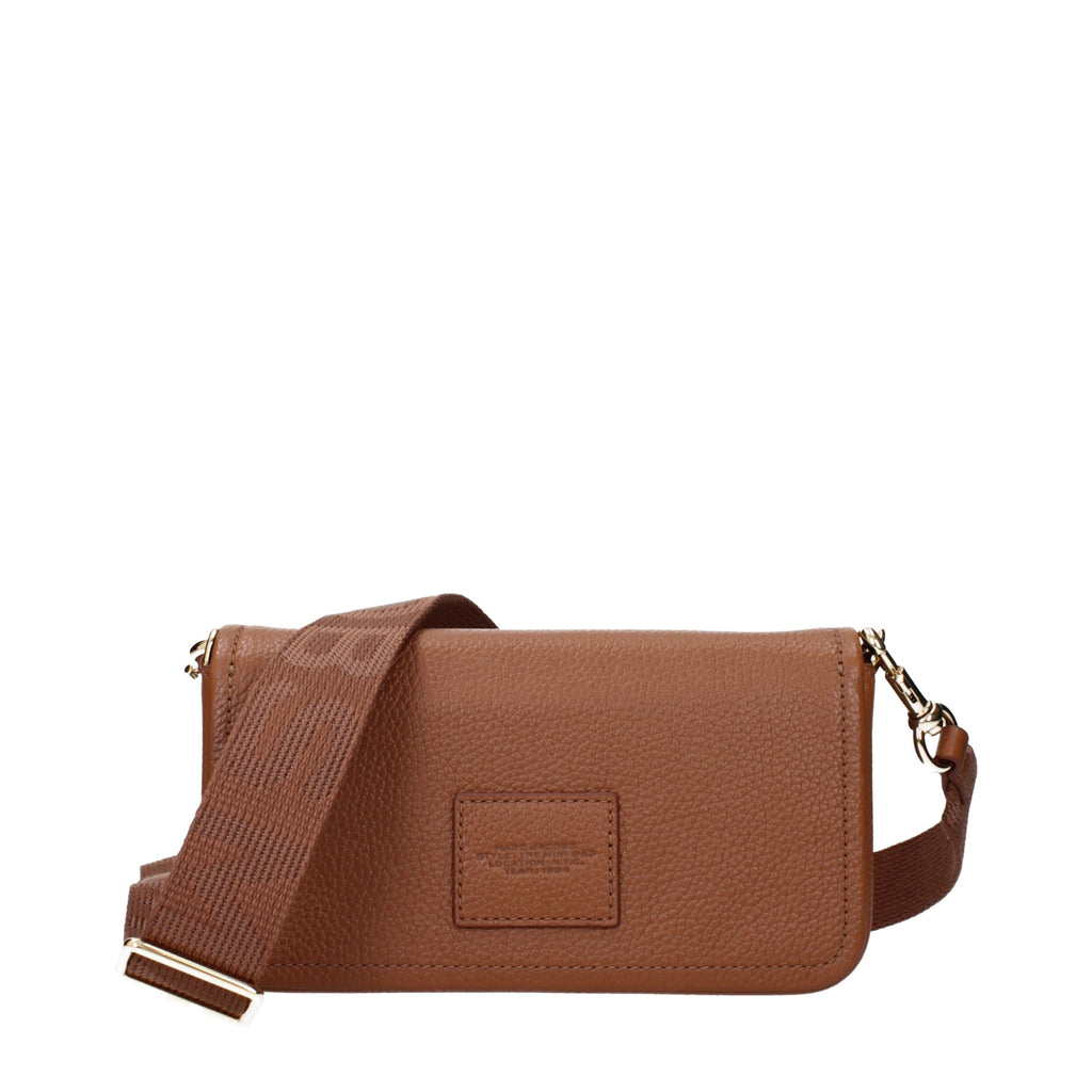 Marc Jacobs Braune Leder Umhängetasche