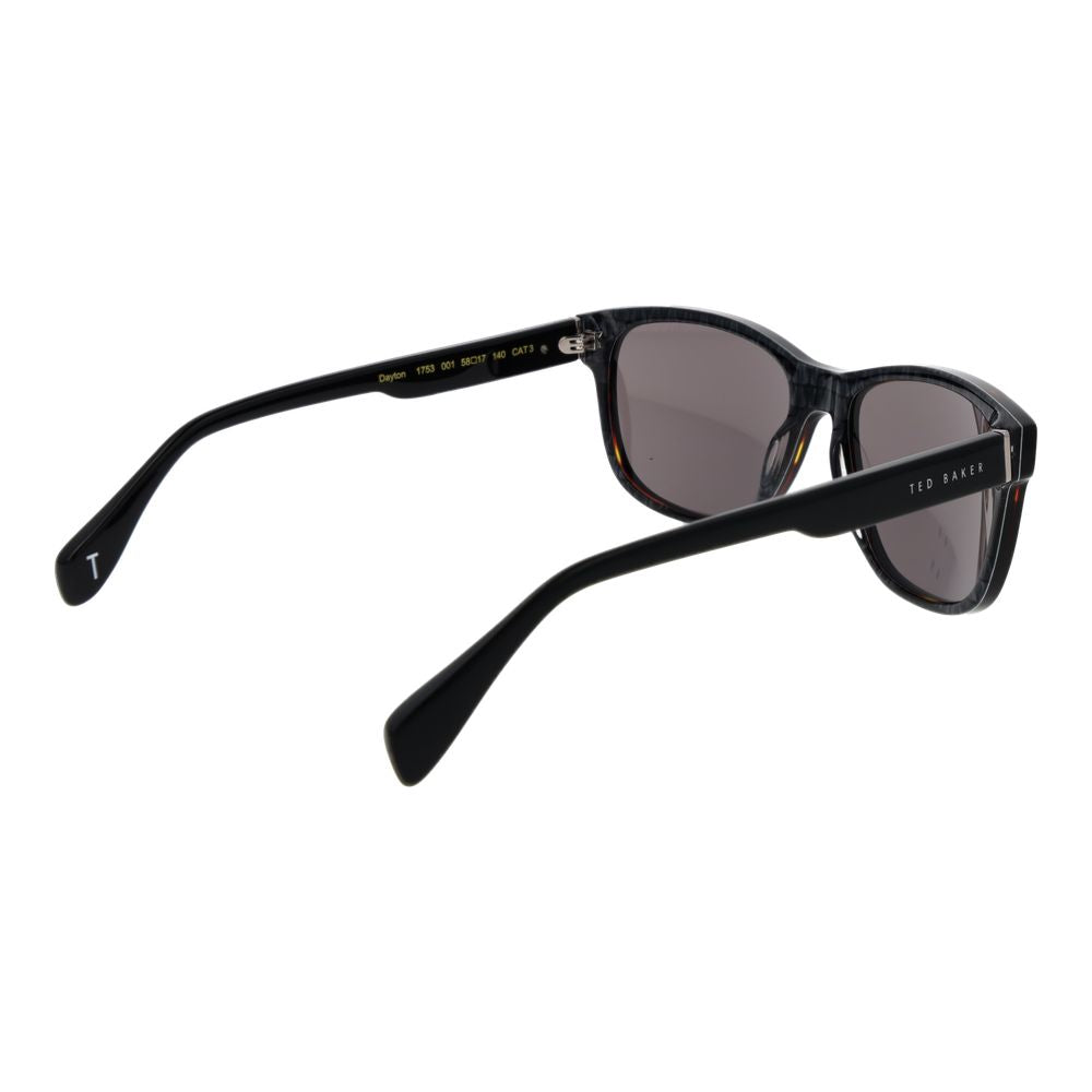 Ted Baker Schwarze Sonnenbrille aus Acetat