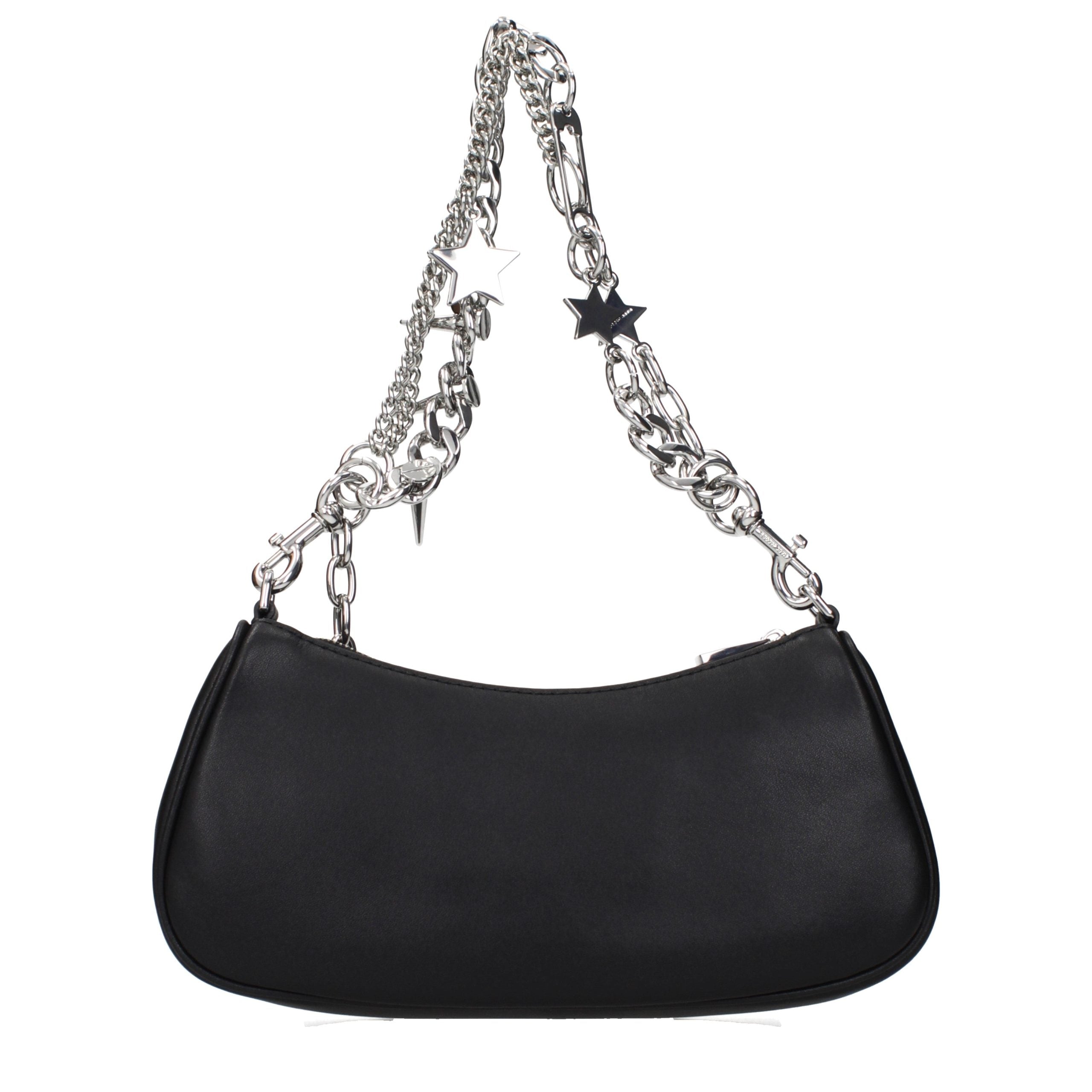 Marc Jacobs Schwarze Leder Umhängetasche
