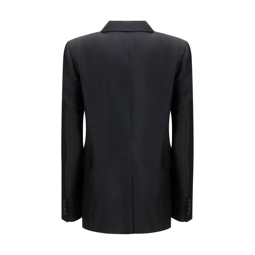Khaite Schwarzer Oves Aries Wollblazer