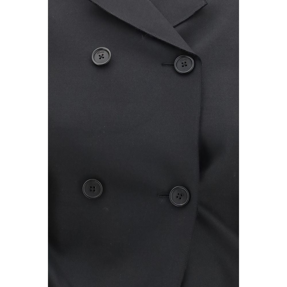 Khaite Schwarzer Oves Aries Wollblazer