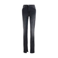 Gucci Schwarze Skinny Jeans aus Baumwolle