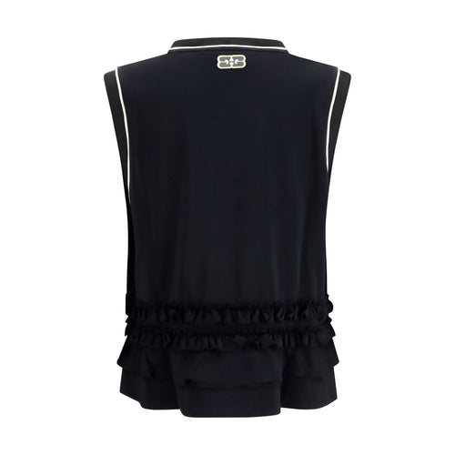 Ganni Schwarze Polyester-Sportbekleidung