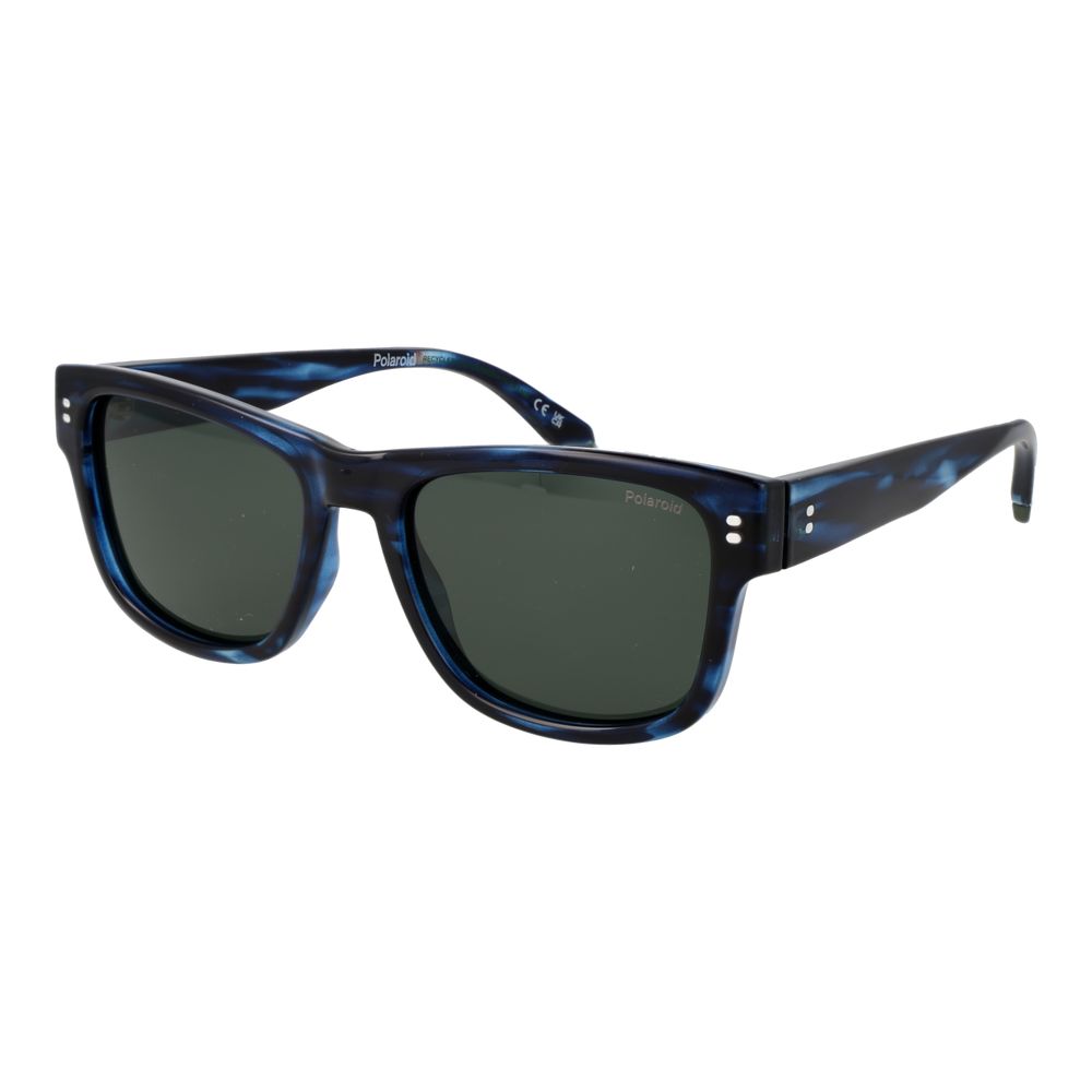 Polaroid Sonnenbrille aus blauem recyceltem Polycarbonat