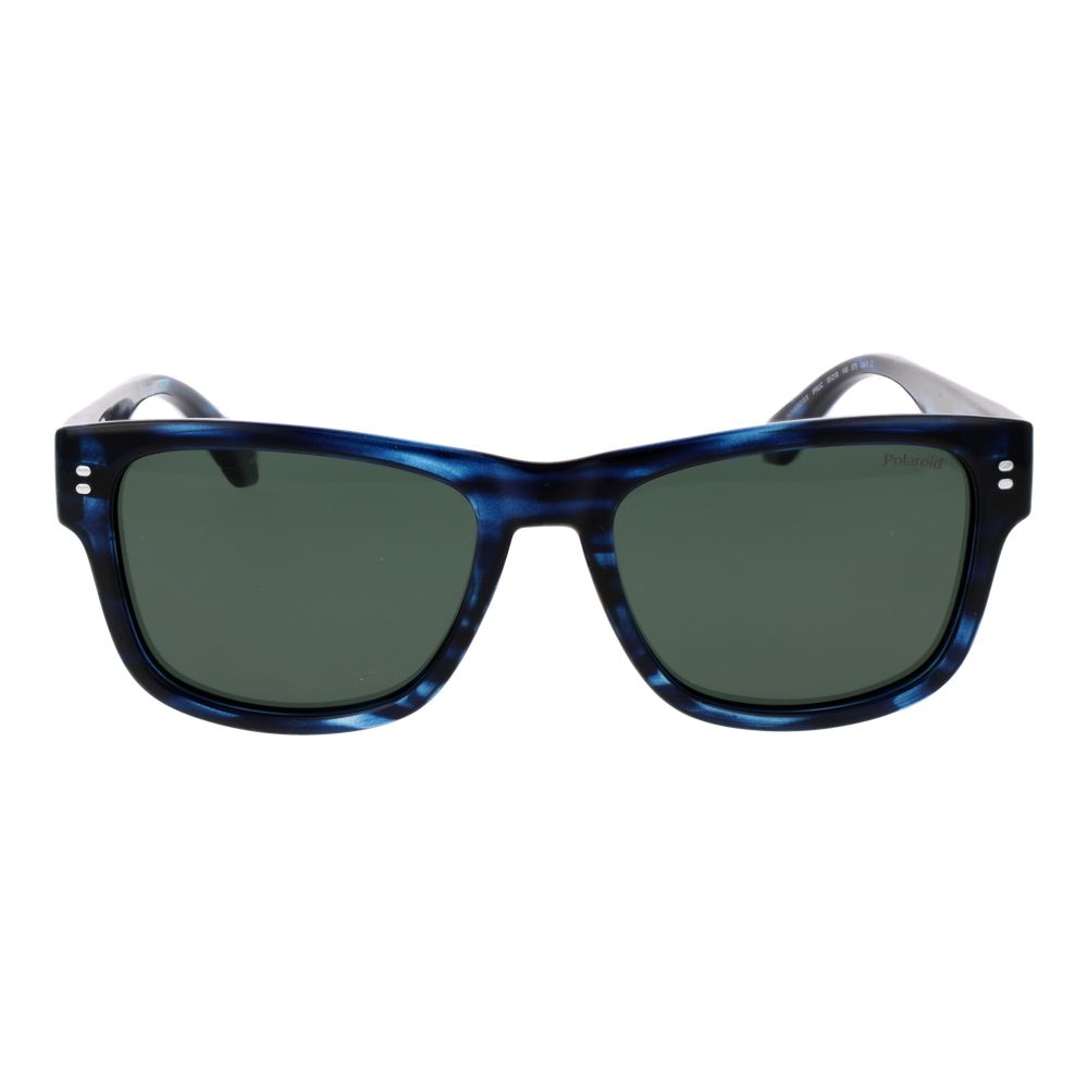 Polaroid Sonnenbrille aus blauem recyceltem Polycarbonat