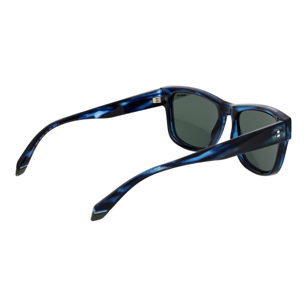 Polaroid Sonnenbrille aus blauem recyceltem Polycarbonat