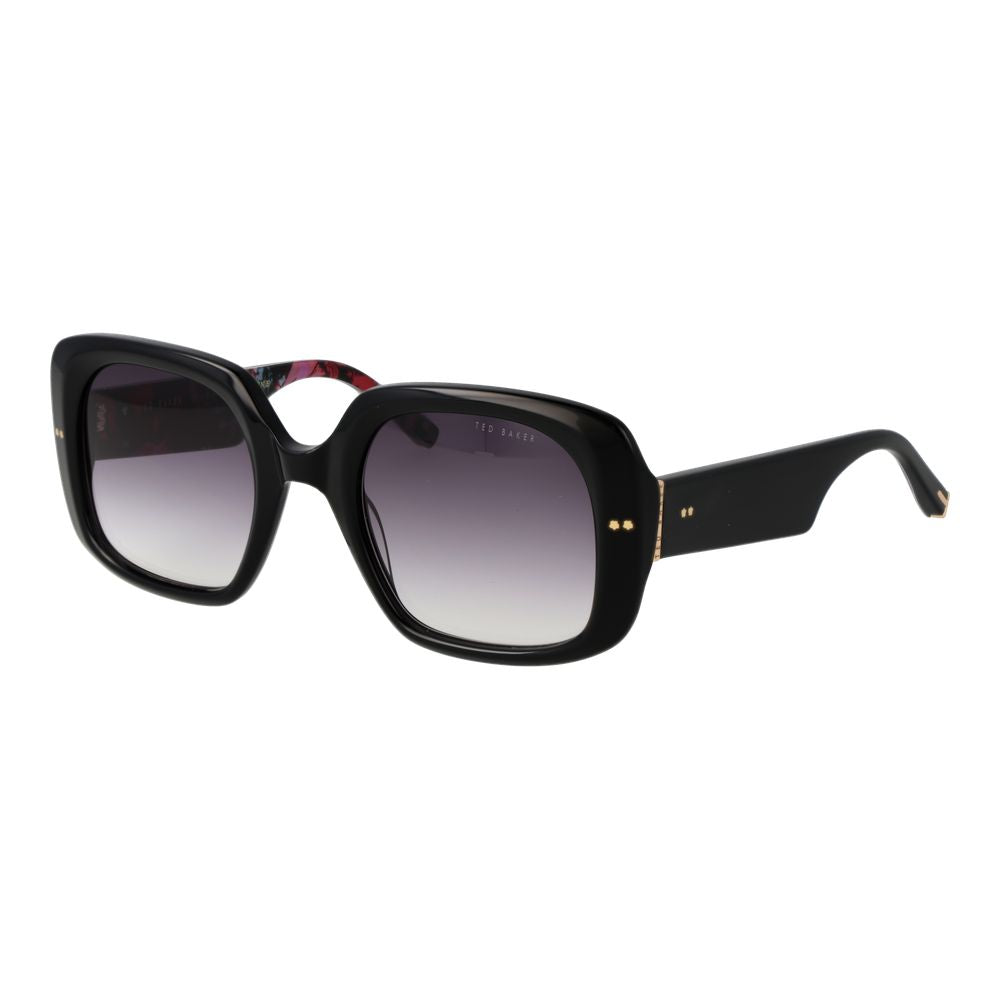 Ted Baker Schwarze Sonnenbrille aus Acetat