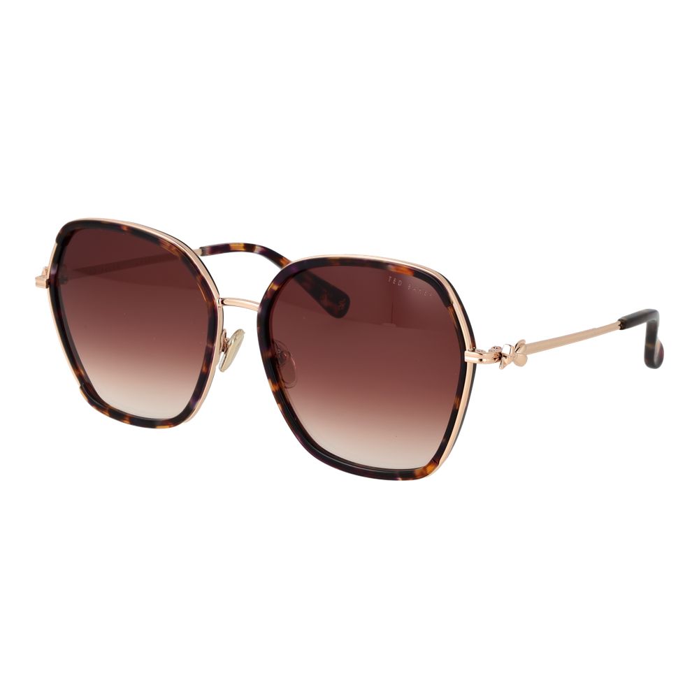 Ted Baker Braune Sonnenbrille aus Acetat