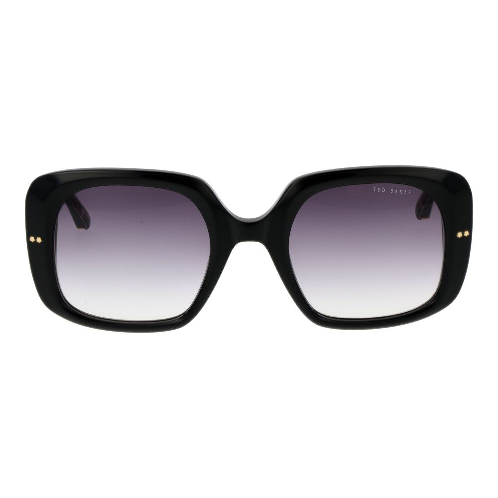 Ted Baker Schwarze Sonnenbrille aus Acetat