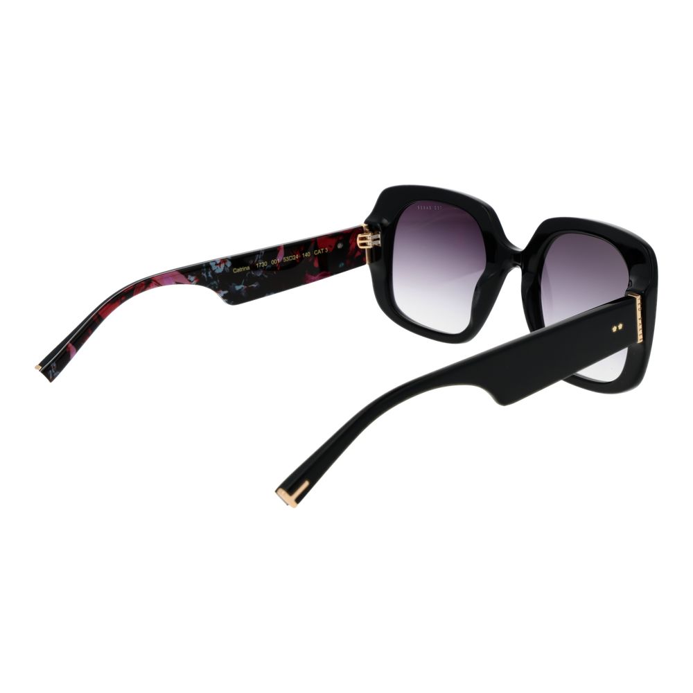 Ted Baker Schwarze Sonnenbrille aus Acetat