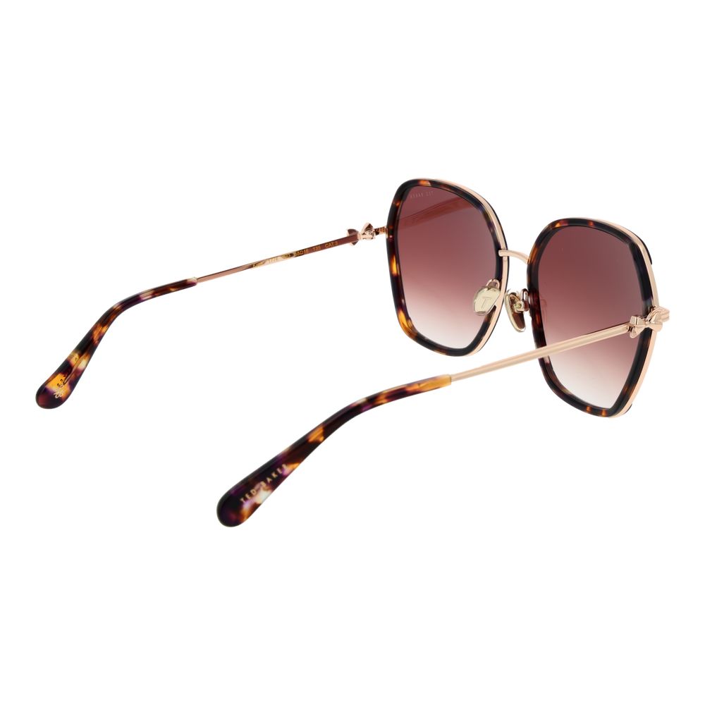 Ted Baker Braune Sonnenbrille aus Acetat