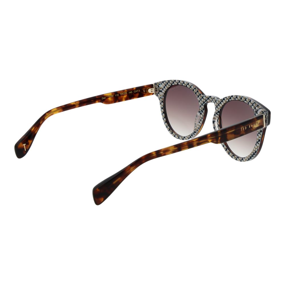 Ted Baker Braune Sonnenbrille aus Acetat