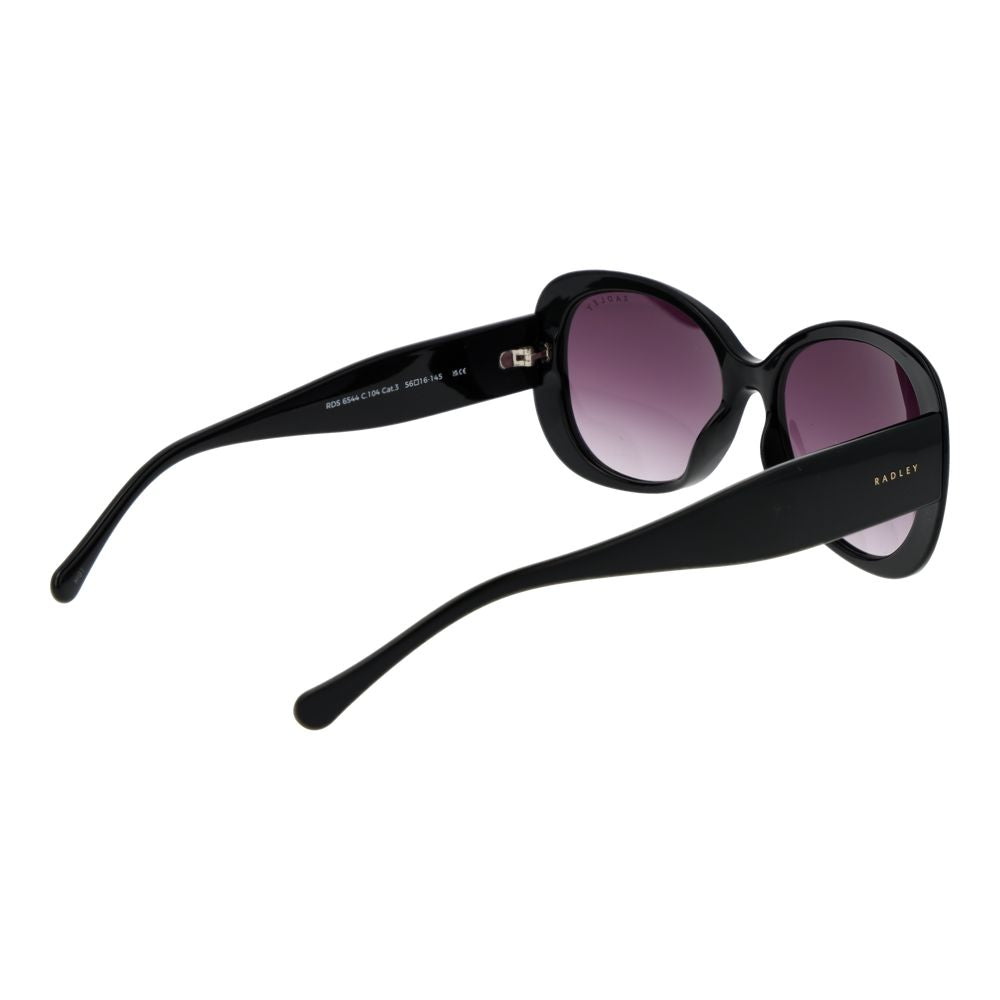 Radley Schwarze Sonnenbrille aus Polycarbonat