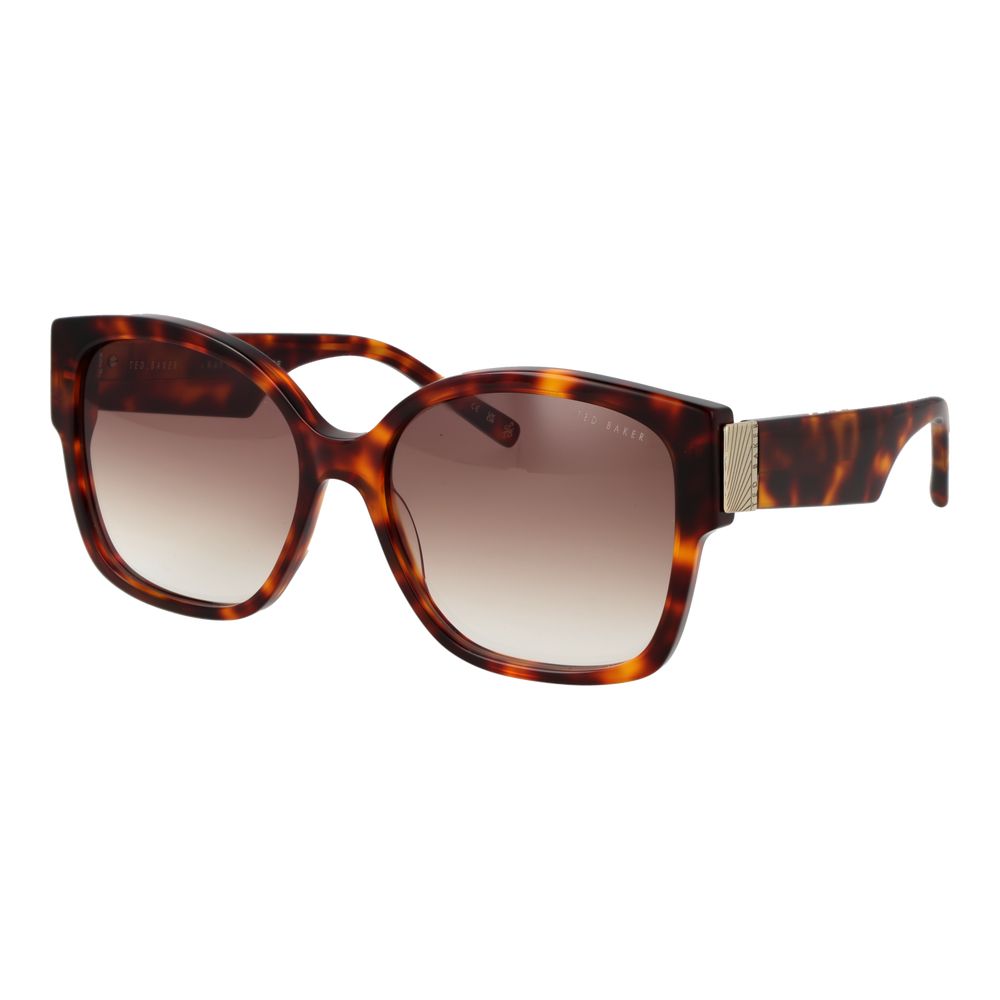 Ted Baker Braune Sonnenbrille aus Acetat