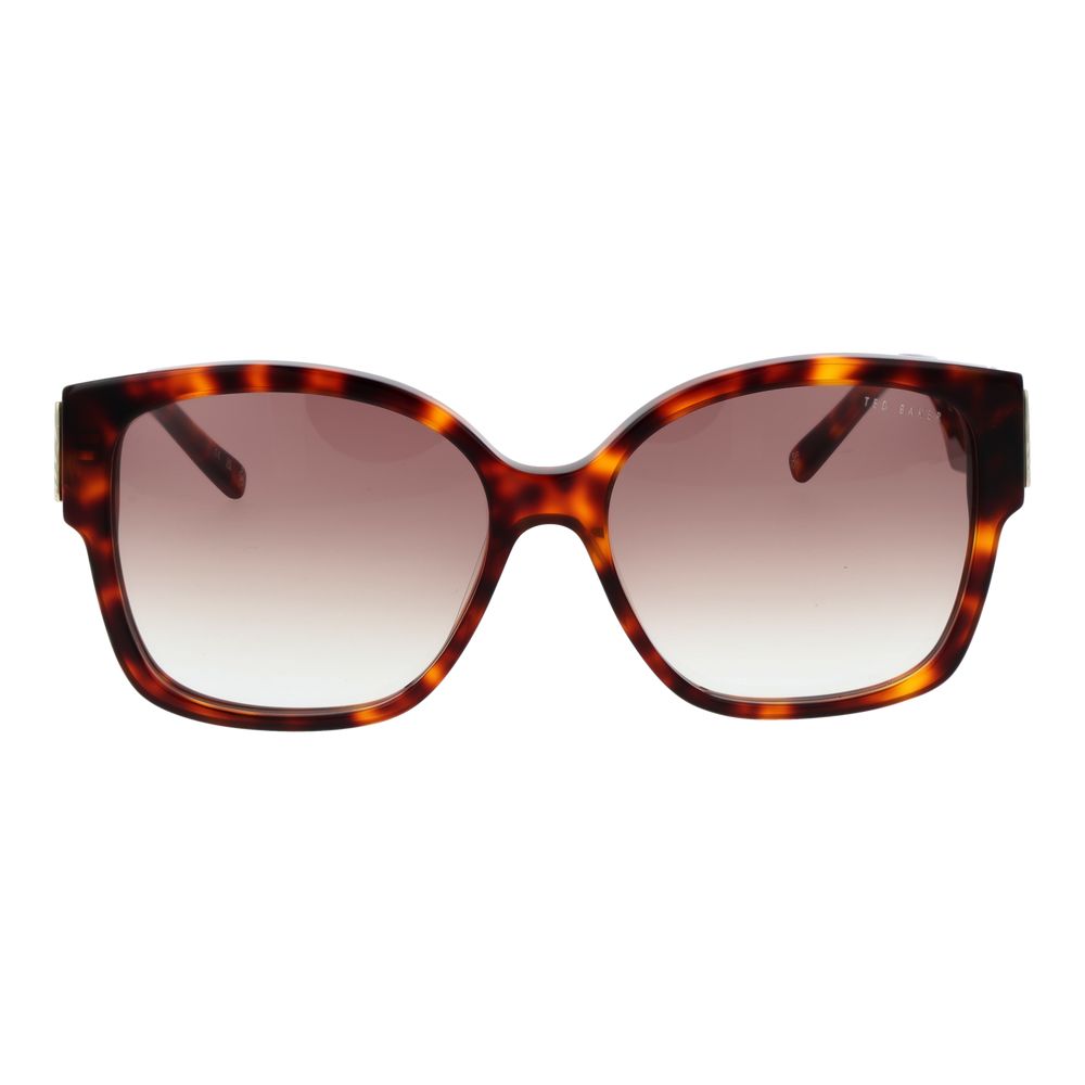 Ted Baker Braune Sonnenbrille aus Acetat