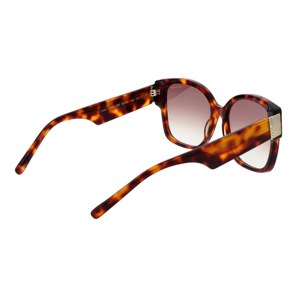 Ted Baker Braune Sonnenbrille aus Acetat