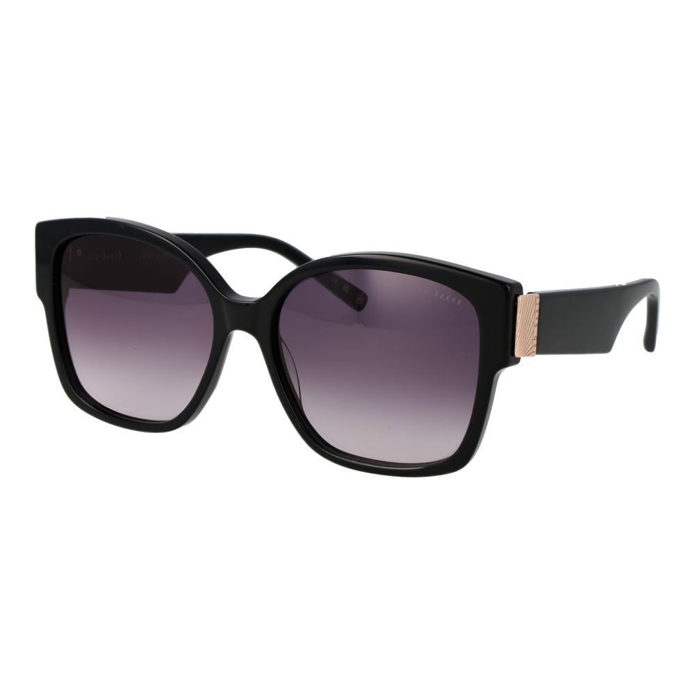 Ted Baker Schwarze Sonnenbrille aus Acetat