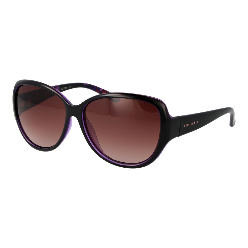 Ted Baker Schwarze Sonnenbrille aus Acetat