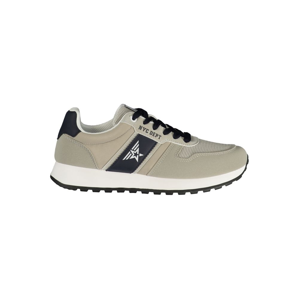 Avirex Beiger Sneaker aus Polyurethan für Herren