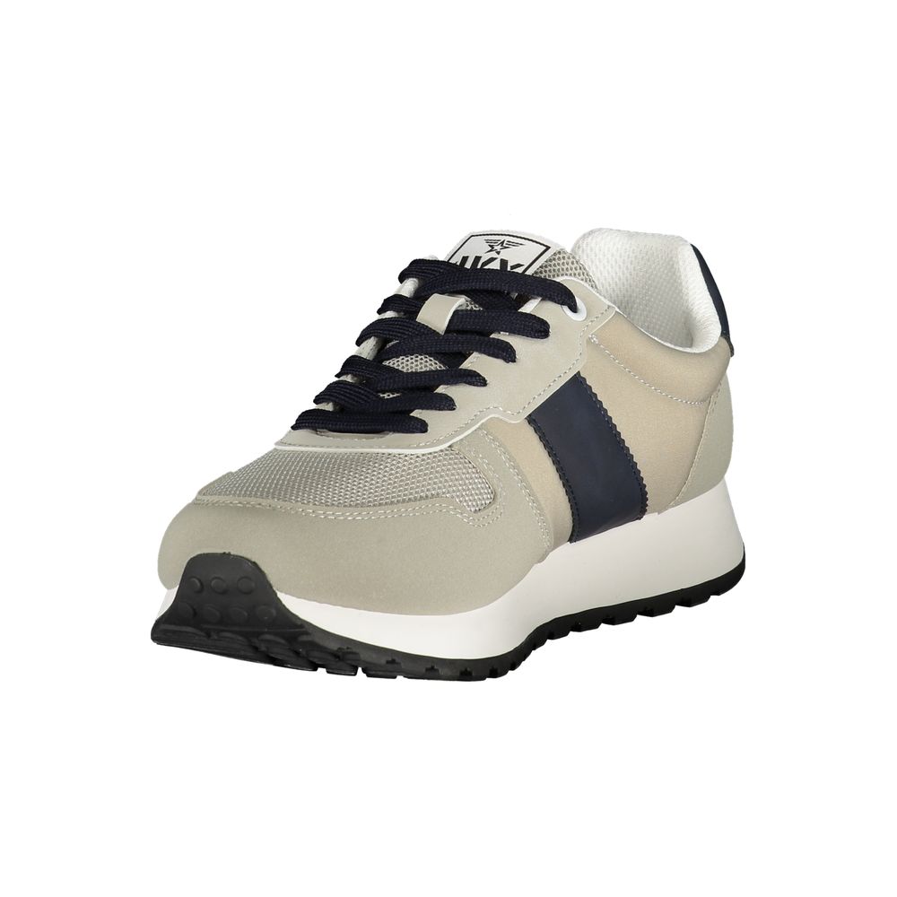 Avirex Beiger Sneaker aus Polyurethan für Herren