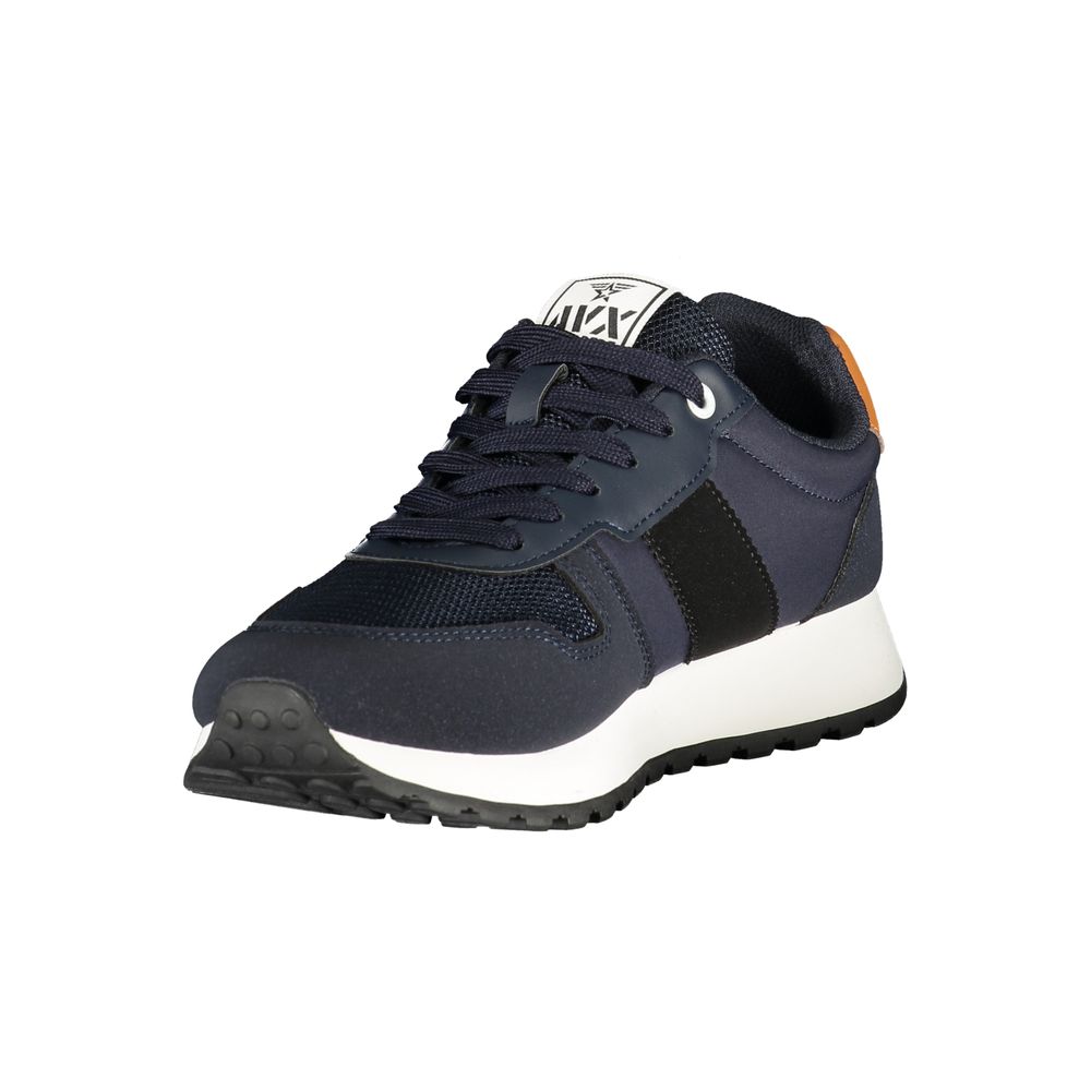 Avirex Blauer Sneaker aus Polyurethan für Herren